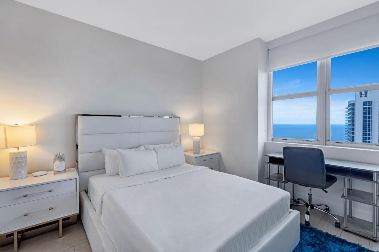 Hyde Beach House - Millionaire 2 Bd 2 Ba Apt, Direct Ocean View, 5 Min Walk To Ocean Hollywood Exterior foto