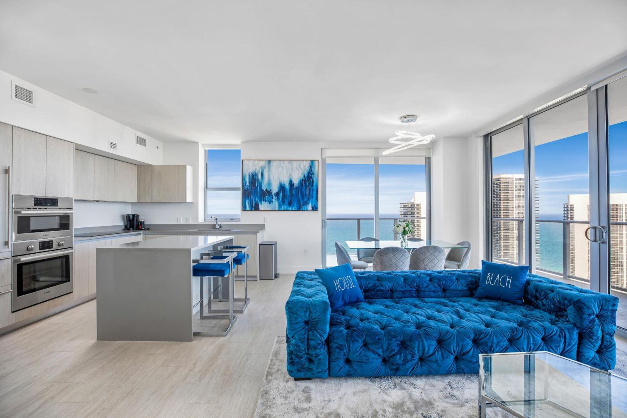 Hyde Beach House - Millionaire 2 Bd 2 Ba Apt, Direct Ocean View, 5 Min Walk To Ocean Hollywood Exterior foto